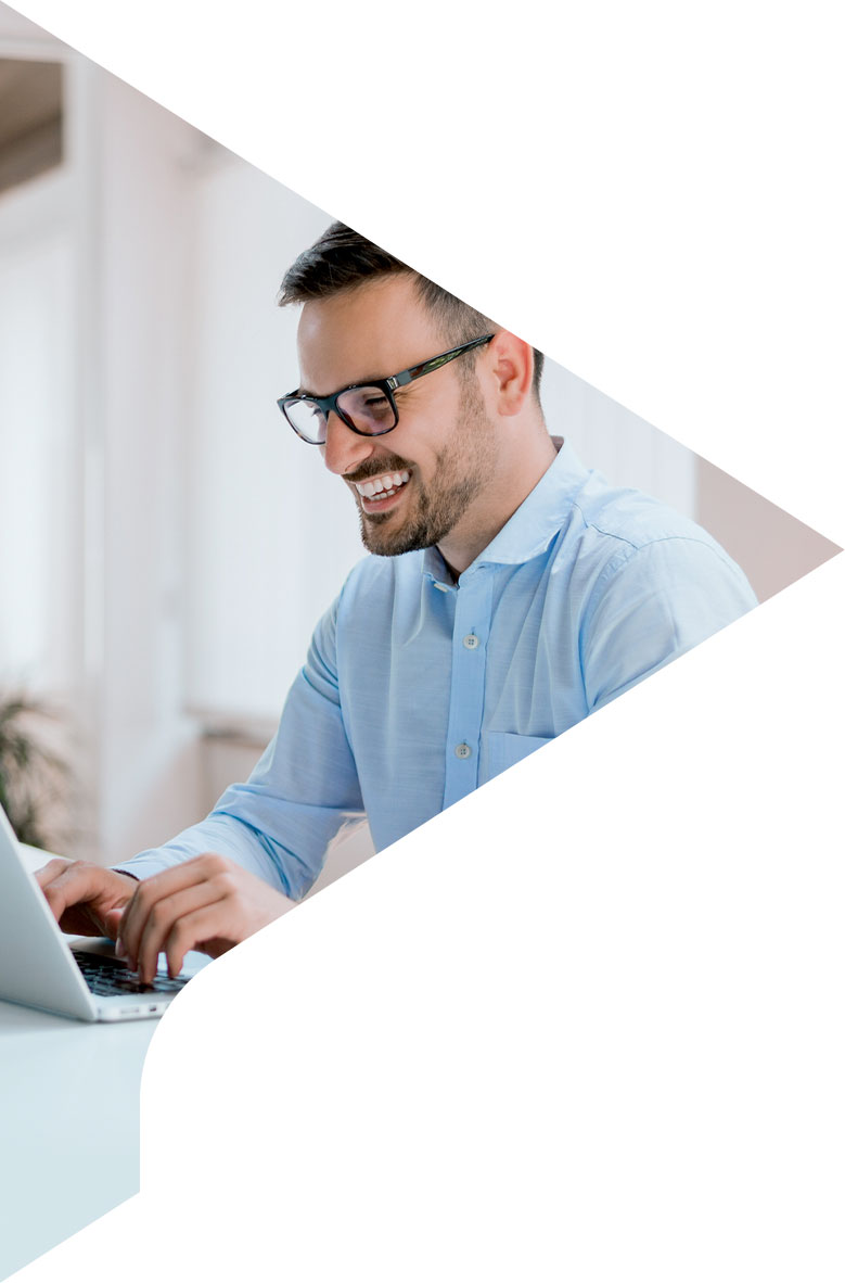 Man on laptop